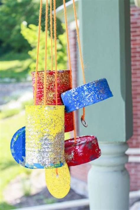 Wind Chimes From Recycled Materials