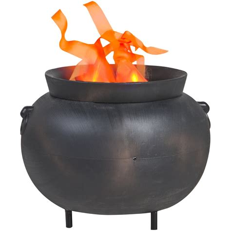 Gemmy 137 Ft Flaming Cauldron Indoor Halloween Holiday Decoration At