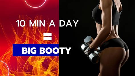 BEST BOOTY WORKOUT FOR BUTT GROWTH DAY AT HOME YouTube