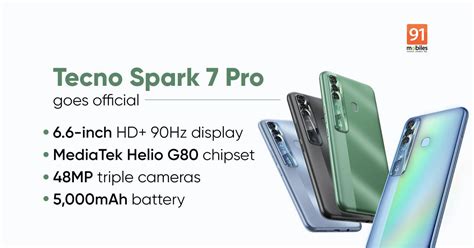 Tecno Spark Pro Launched In India With Mediatek Helio G Price