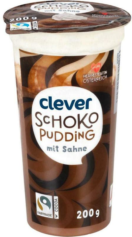 Clever Schokolade Pudding Mit Sahne Online Von BILLA Wogibtswas At