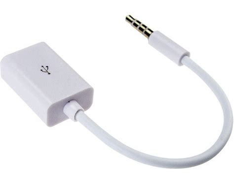 Przej Ci Wka Adapter Jack Mm Aux Na Usb Ak