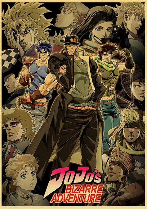 Posters Jojos Bizarre Adventure Variants And Sizes Available 42x30