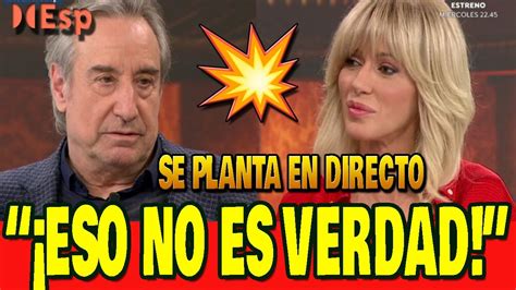 Juanjo Puigcorb Corta En Seco A Susana Griso En Espejo P Blico No