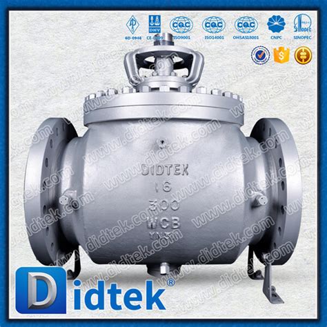 Didtek 16 Class300 Wcb Top Entry Trunnion Ball Valve Wcb Top Entry