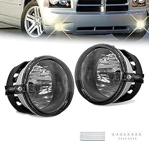 Amazon Shocklight Fog Lights Compatible With 2006 2009 Dodge