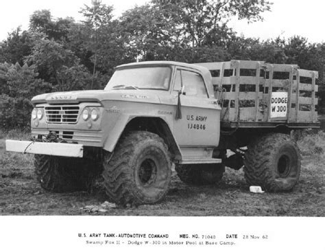 Swamp Fox Army Monster Dodge