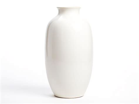 Premium Photo Handcrafted Ceramic Vase Artisan Craft Isolated On