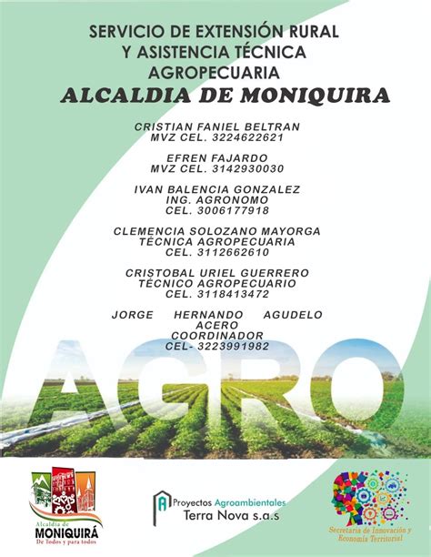 SERVICIO DE EXTENSIÓN RURAL Y ASISTENCIA TÉCNICA AGROPECUARIA