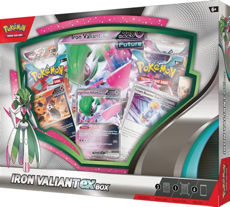 Pokemon Trading Card Game Iron Valiant Ex Box (290-85712)