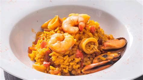 Arroz Meloso De Gambas Calamares Y Mejillones Receta UFS