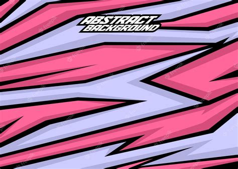 Premium Vector Racing Background Abstract Stripes With Deep Pink