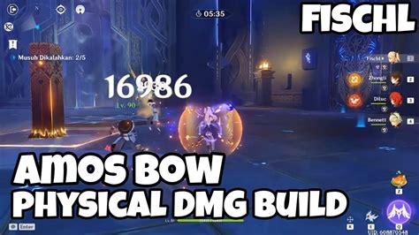 Fischl Amos Bow Build Terbaik Untuk Fischl Genshin Impact Youtube