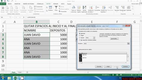 Quitar Espacios En Excel Con Formula Image To U