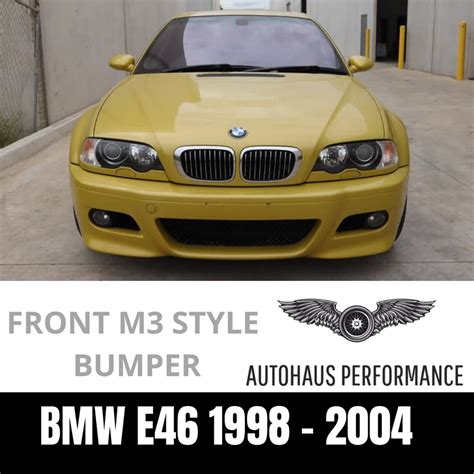 E46 M3 Style Front Bumper For Bmw 3 Convertible 318i 320i 323i 325i 32 Autohaus Performance