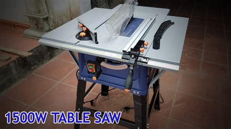 1500w Table Saw For Woodworking Diy At Home Youtube