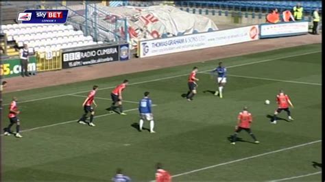 Carlisle United Vs Walsall League One Youtube