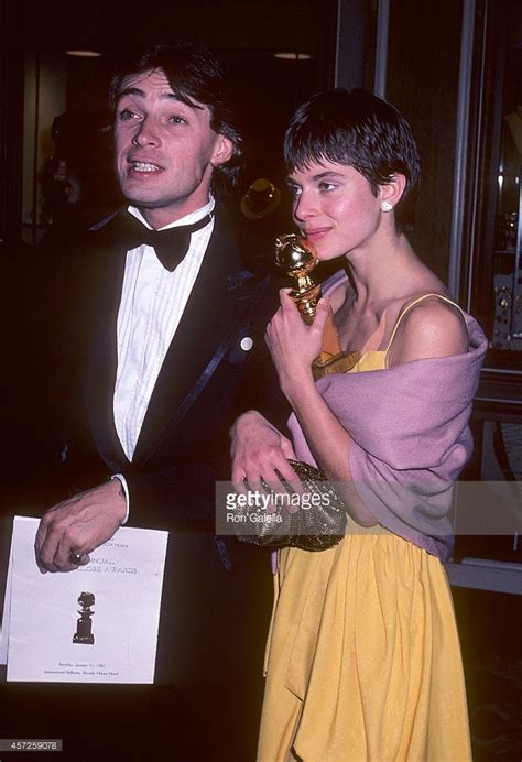 Actor Leigh Lawson and actress Nastassja Kinski attend the 38th Annual ...