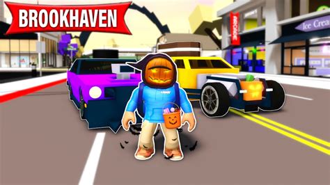 Halloween Update Neue Kleidung Autos Minispiel In Brookhaven Roblox