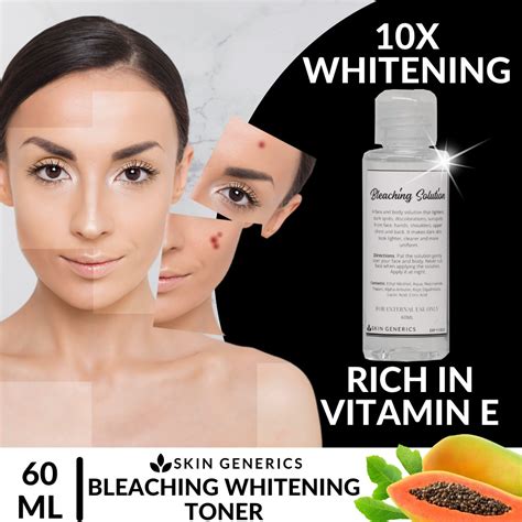 10x Bleaching Skingenerics 10x Bleaching Facial Toner Whitens Skin