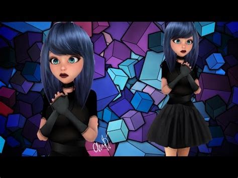 Miraculous Ladybug Speededit Dark Marinette Dark Ladybug YouTube