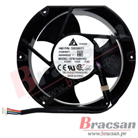 Ventilador Axial Vdc A Cables X X Mm Delta Efb Vhg