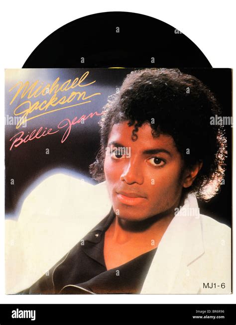 Michael Jackson Billie Jean single Stock Photo - Alamy