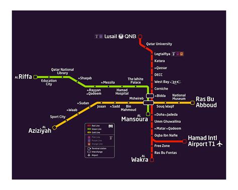 Doha Metro Map 2022 – askqatar