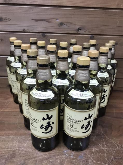 Suntory 山崎シングルモルト空瓶 山崎12年空瓶 酒