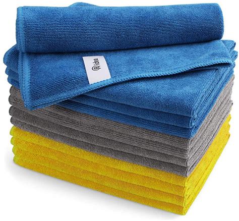 Aidea Microfiber Cleaning Cloths Softer Highly Absorbent Lint Free