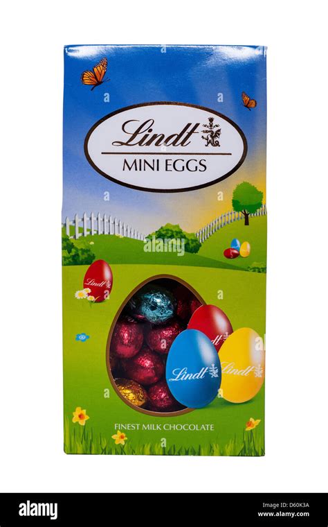 Lindt chocolate easter eggs Cut Out Stock Images & Pictures - Alamy