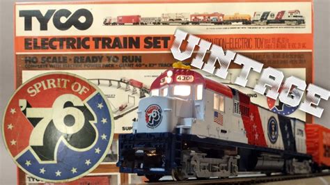 Reviewvintage Tyco Spirt Of 76 Train Set Youtube