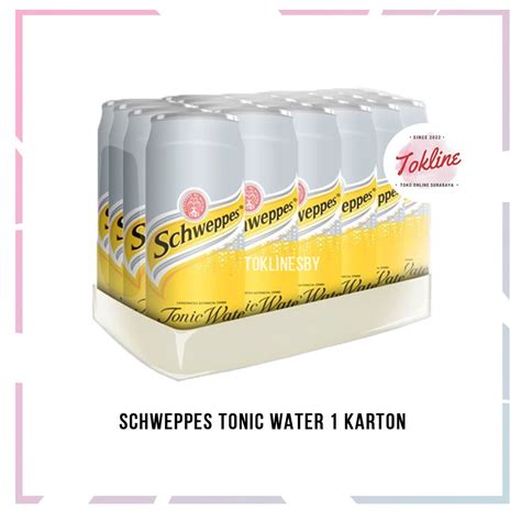 Jual Karton Isi Kaleng Schweppes Tonic Water Ml Air Tonik