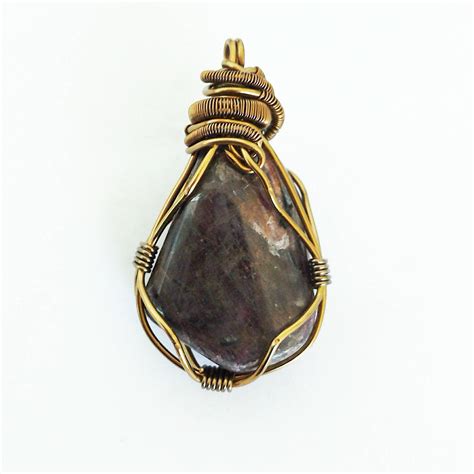 Raw Ruby Necklace -july Birthstone Necklace -womens and Mens Ruby