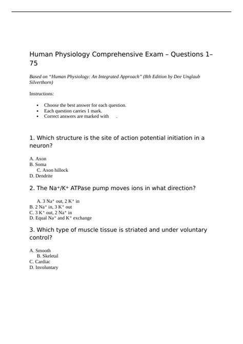 Human Physiology An Integrated Approach 7th Edition 1