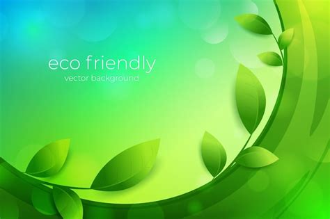 Premium Vector Fresh Green Leaves Ecological Certificate Template