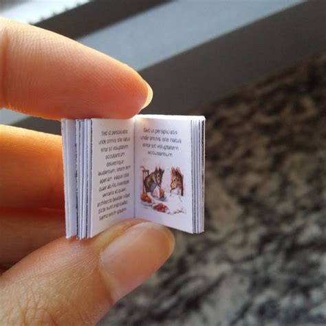 Miniature Printable Books For Dollhouse 1 12 Downloadable Sheet Dollhouse Nursery Etsy