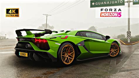 1600HP Lamborghini Aventador SVJ Forza Horizon 5 Gameplay 4K YouTube