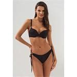 Pierre Cardin Sabit Silikonlu Balenli Bikini Siyah U14317001