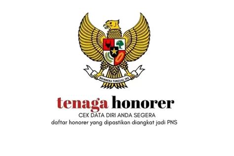 Daftar Usia Honorer Diangkat PNS Tanpa Tes Dan Daftar Nama Pada