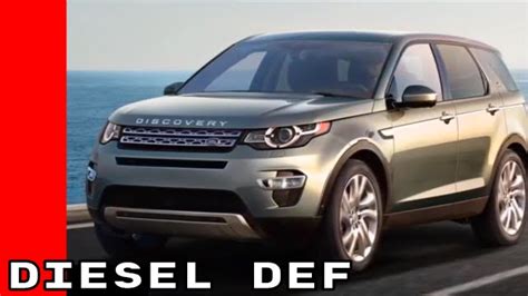 2017 Land Rover Discovery Sport Diesel Exhaust Fluid Guide Def Youtube