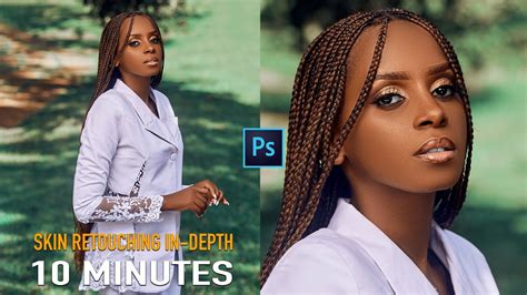 Skin Retouching In 10 Minutes Beginner Photoshop Tutorial Frequency