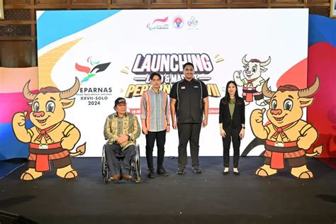 Wakil Presiden RI Terpilih Gibran Dan Menpora Dito Launching Logo Dan