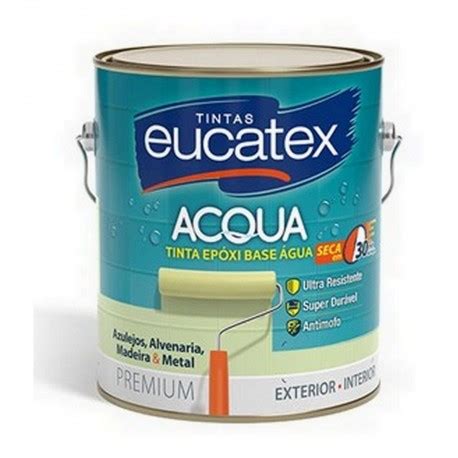 Tinta Ep Xi Base Gua Ml Cor Branco Eucatex