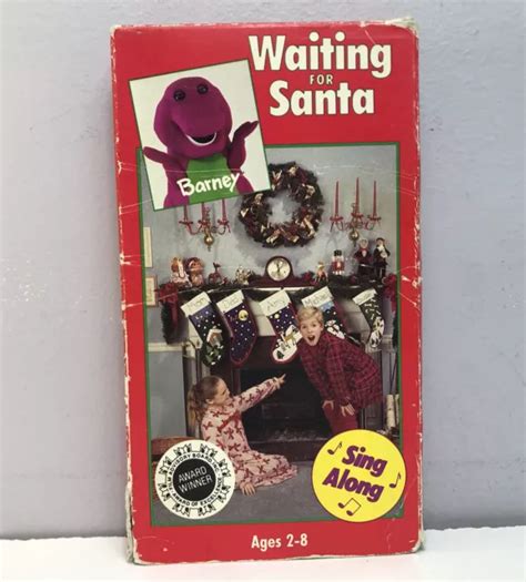 Barney Friends Waiting For Santa Vhs Video Tape Buy Get Free The Best Porn Website