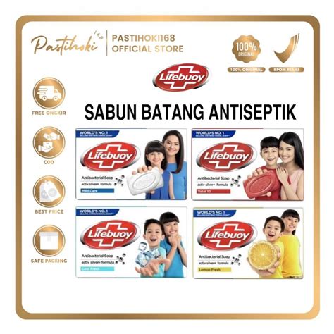 Jual Lifebouy Bar Soap Antiseptik 60gr Sabun Mandi Batang Sabun