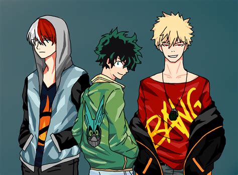 The MHA Trio by Jaid666 on DeviantArt