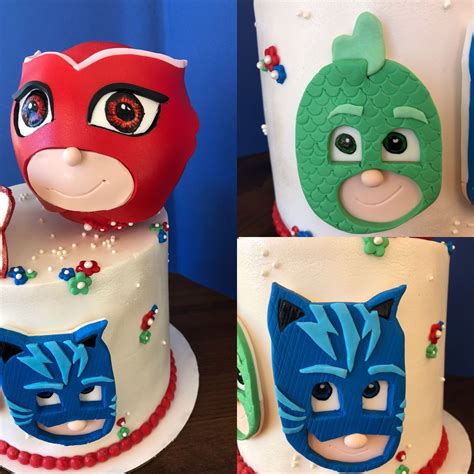 Pin by Eszti's Custom Cakes on PJ Masks cake | Pj masks cake, Pastry ...