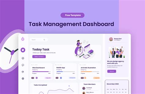 Task Management Dashboard Figma