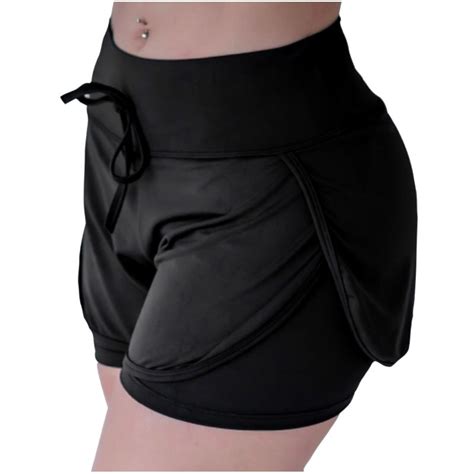 Short Bermuda Fitness Feminina Saia Tapa Bumbum Academia Treino